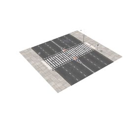 C4D模型马路