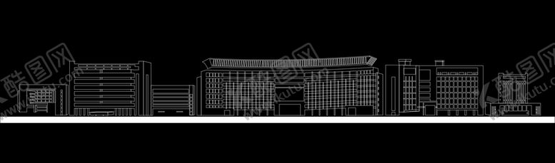 编号：70523407012321224124【酷图网】源文件下载-克拉玛依市政中心矢量图