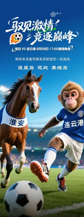 苏超淮安对战常州海报