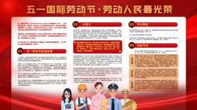 51国际劳动节五一劳动节海报