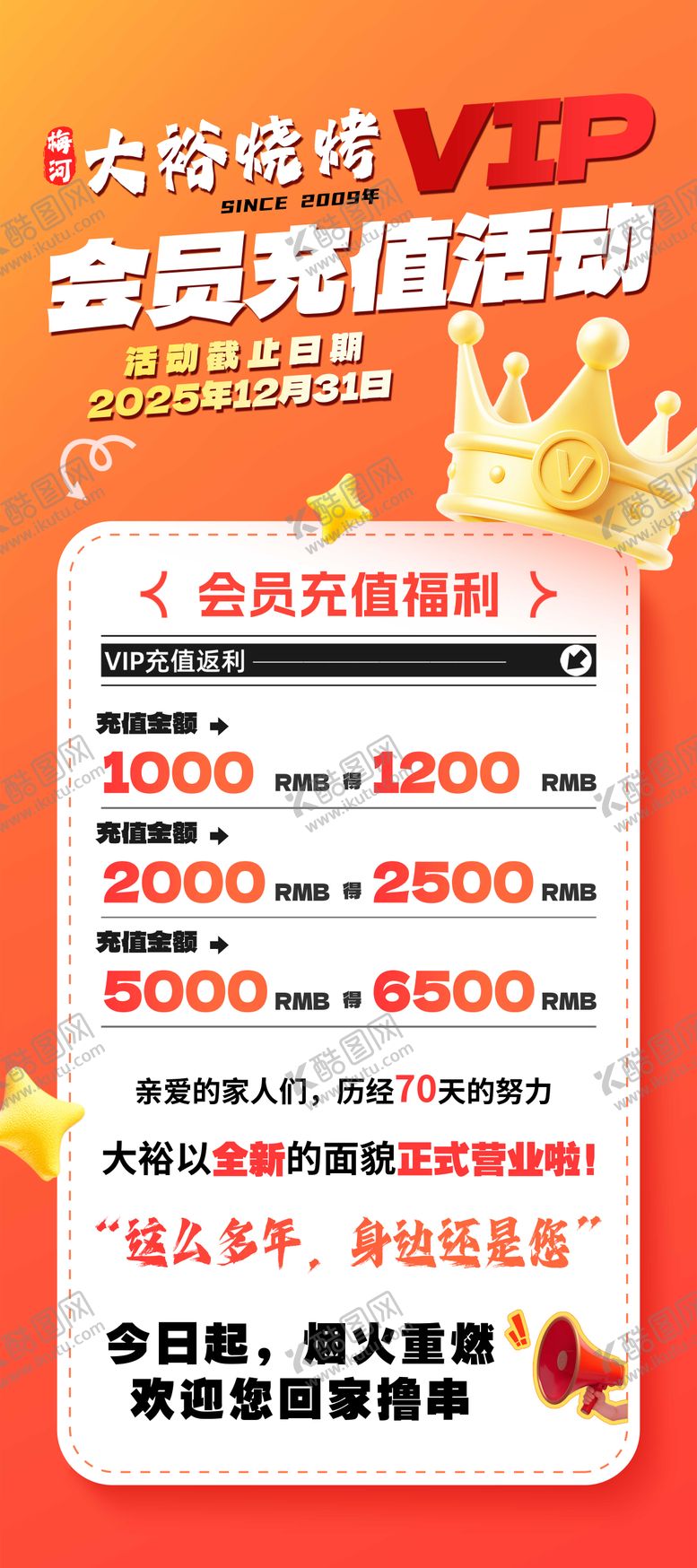 编号：31602903091407231296【酷图网】源文件下载-会员充值活动 