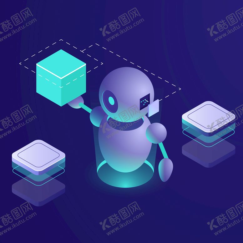 编号：49861509281857574195【酷图网】源文件下载-科技风AI人工智能设计素材