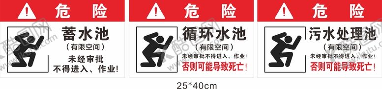 编号：45867110182321303818【酷图网】源文件下载-有限空间标识