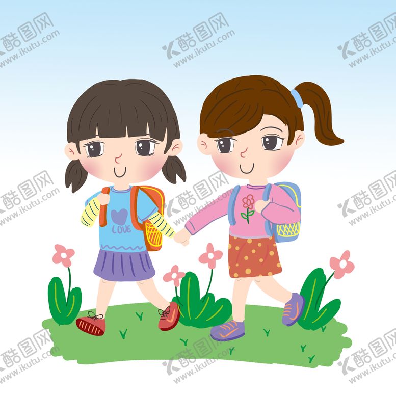 编号：59861409171428406795【酷图网】源文件下载-卡通女孩
