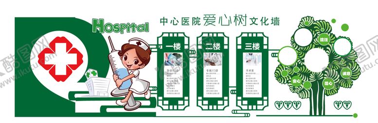编号：21093410212312269392【酷图网】源文件下载-医院文化墙