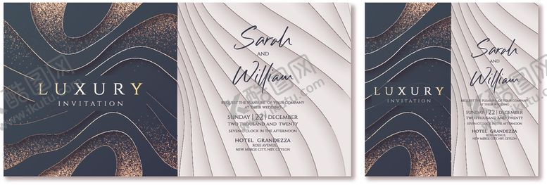 编号：12641210022137038296【酷图网】源文件下载-宴会请柬