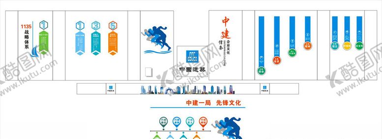 编号：10248709230054478301【酷图网】源文件下载-中建文化墙