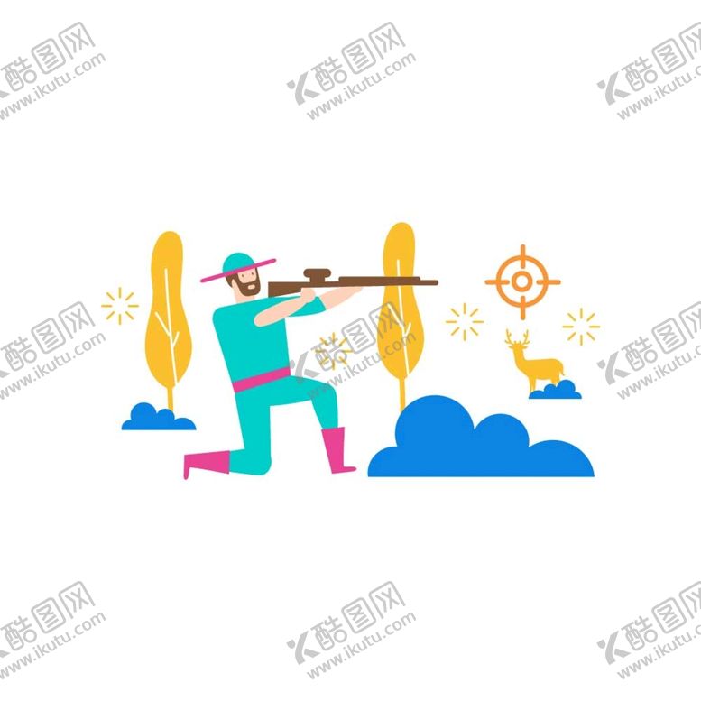 编号：84235009151334054759【酷图网】源文件下载-猎人