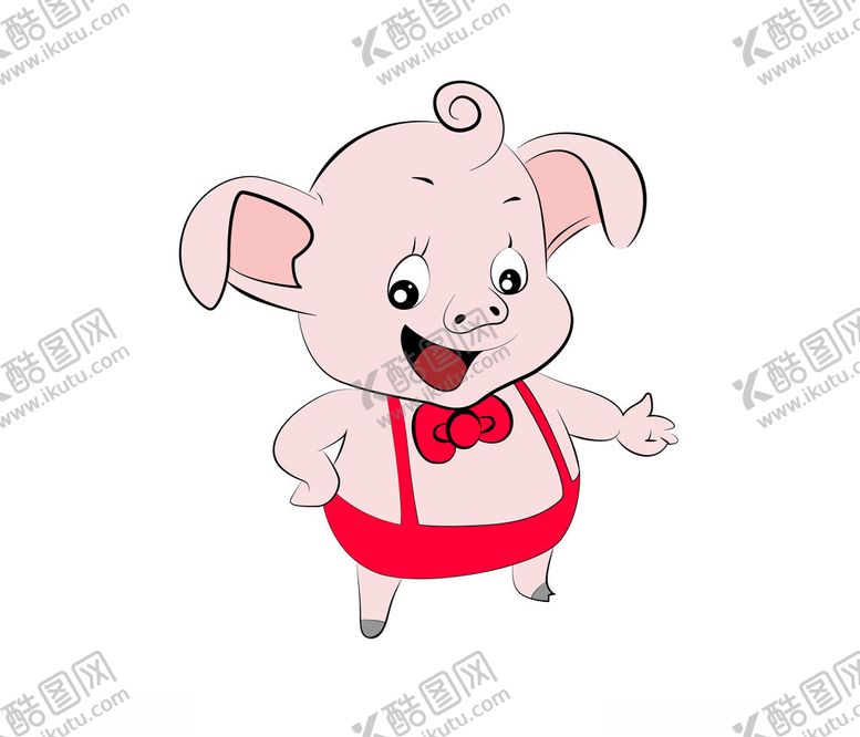 编号：67162401251754272355【酷图网】源文件下载-卡通小猪
