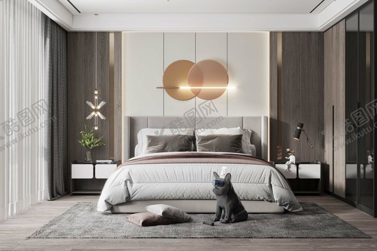 编号：18927804041700223513【酷图网】源文件下载-卧室衣柜