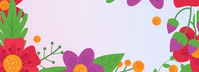 女王节Banner插画