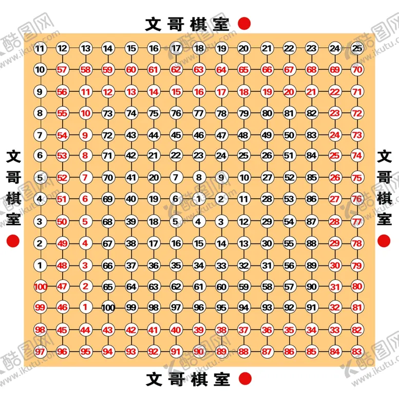 编号：46799606240455148286【酷图网】源文件下载-五子棋棋盘