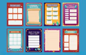 多彩便签模板集合