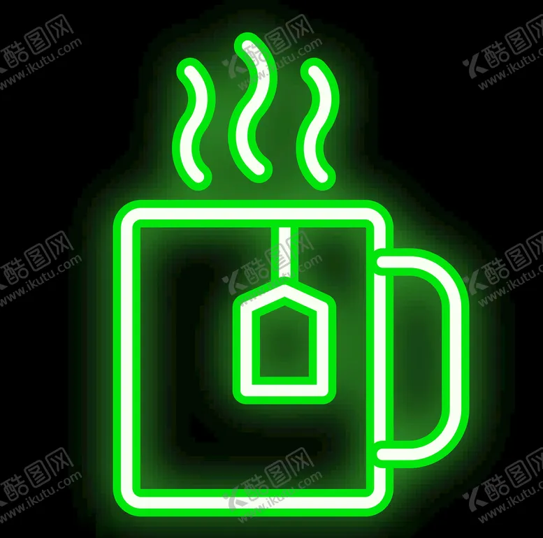 编号：55064505181224325935【酷图网】源文件下载-减肥餐霓虹灯