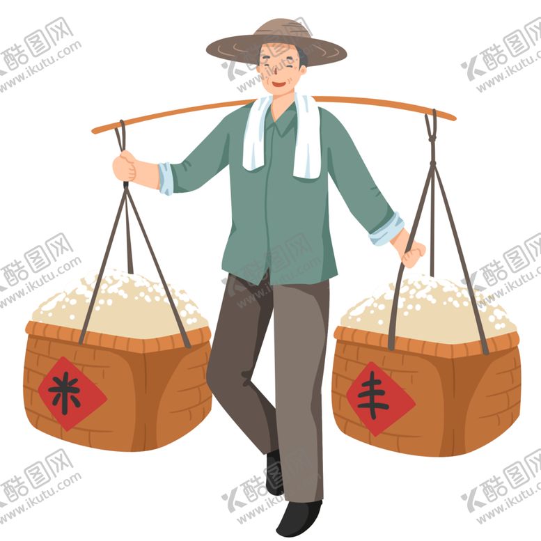 编号：66015305041755492052【酷图网】源文件下载-农民