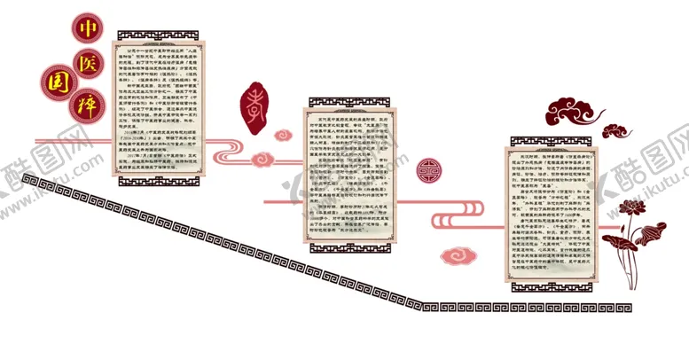 编号：78309604200113105555【酷图网】源文件下载-中医发展历程二