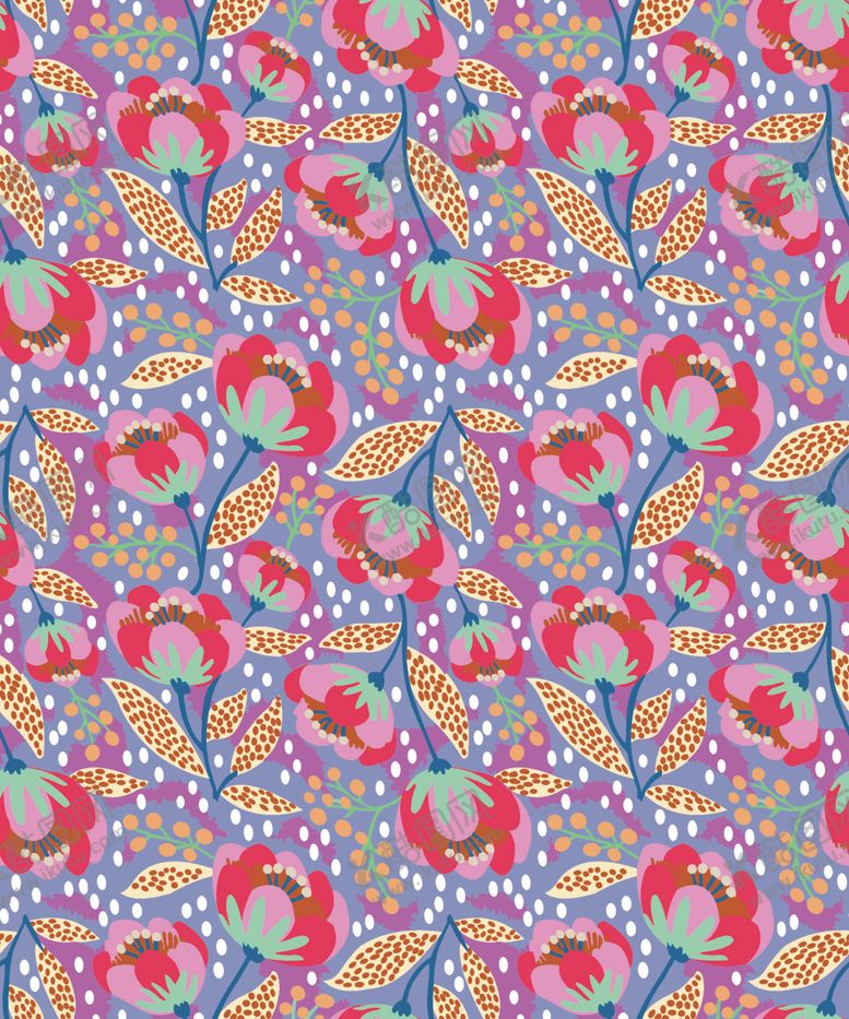 编号：23135409170815572222【酷图网】源文件下载-小碎花数码印花