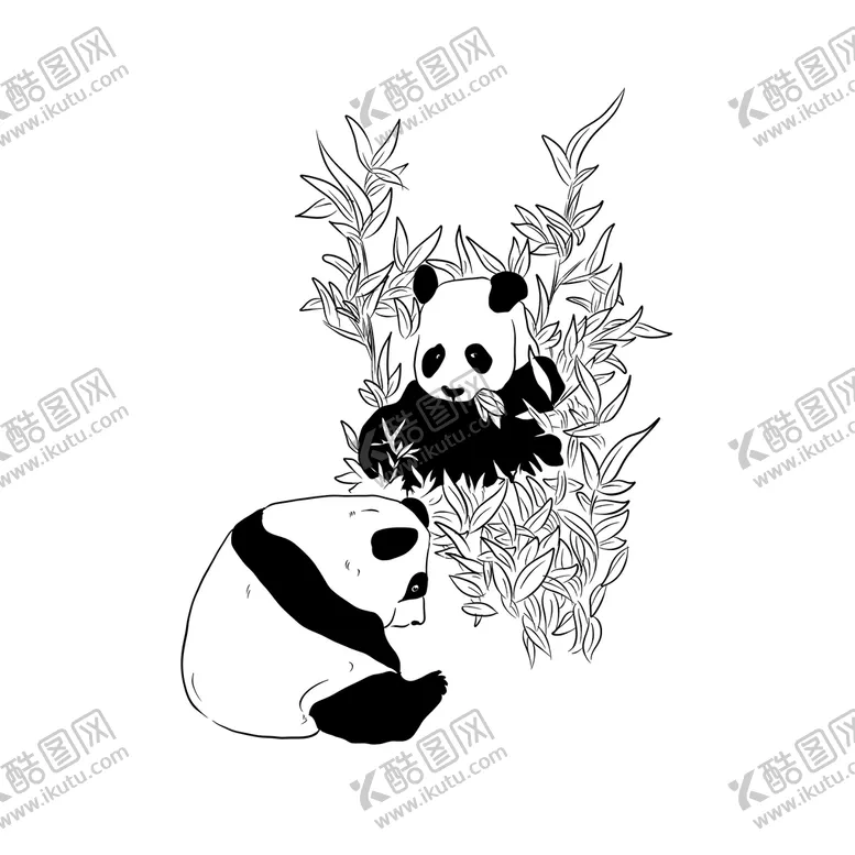 编号：43761209260541498470【酷图网】源文件下载-熊猫