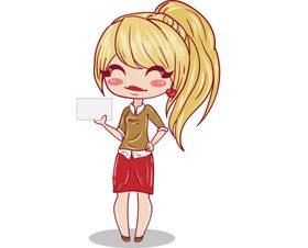 可爱女孩