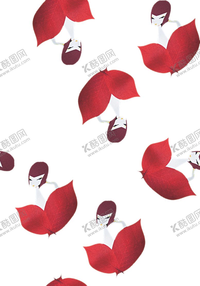 编号：68678709201120508457【酷图网】源文件下载-叶子女人花