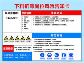 风险告知卡