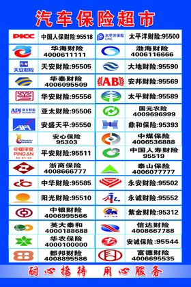 保险标志大全