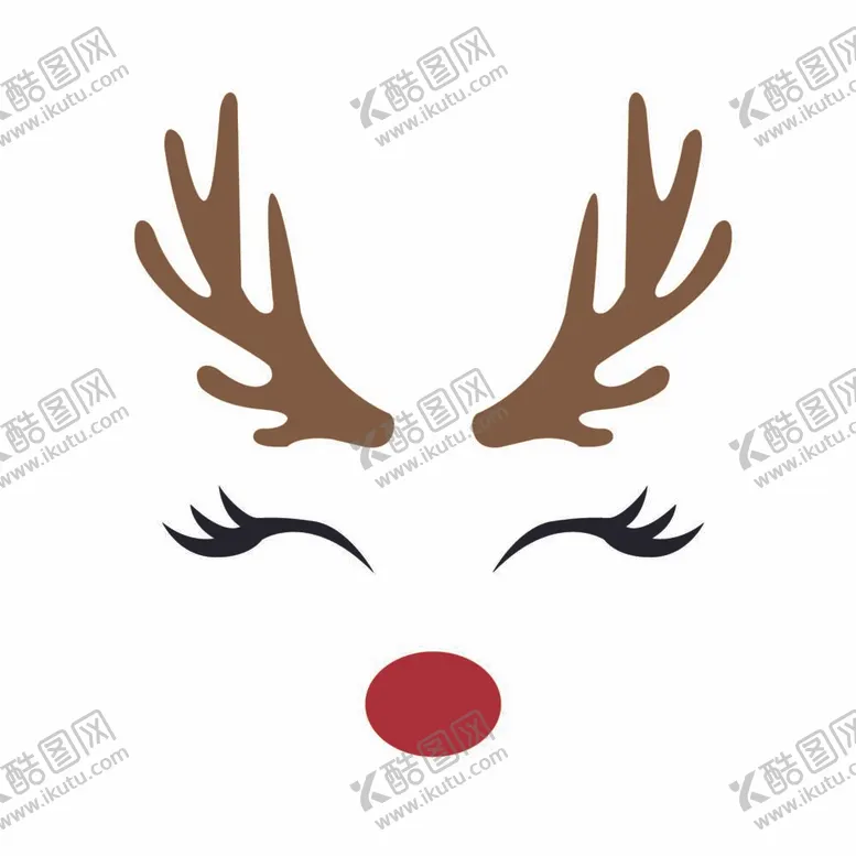 编号：05768410081355119754【酷图网】源文件下载-麋鹿矢量素材插画