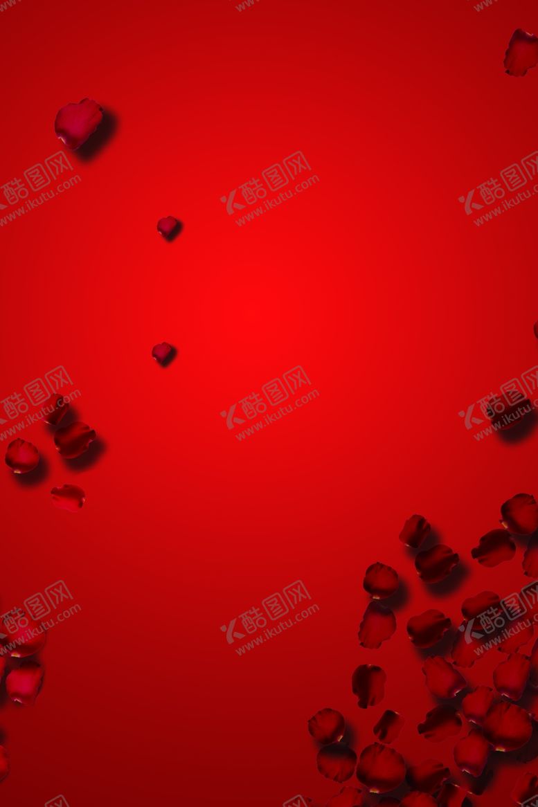 编号：56318507121110406711【酷图网】源文件下载-红色背景玫瑰花素材