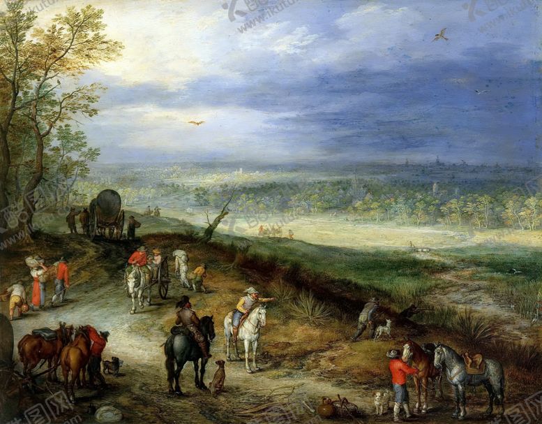 编号：89074709241505487834【酷图网】源文件下载-田园风景油画