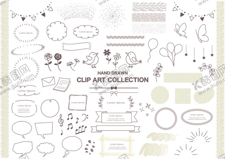 编号：34555301050255515958【酷图网】源文件下载-手绘涂鸦图案