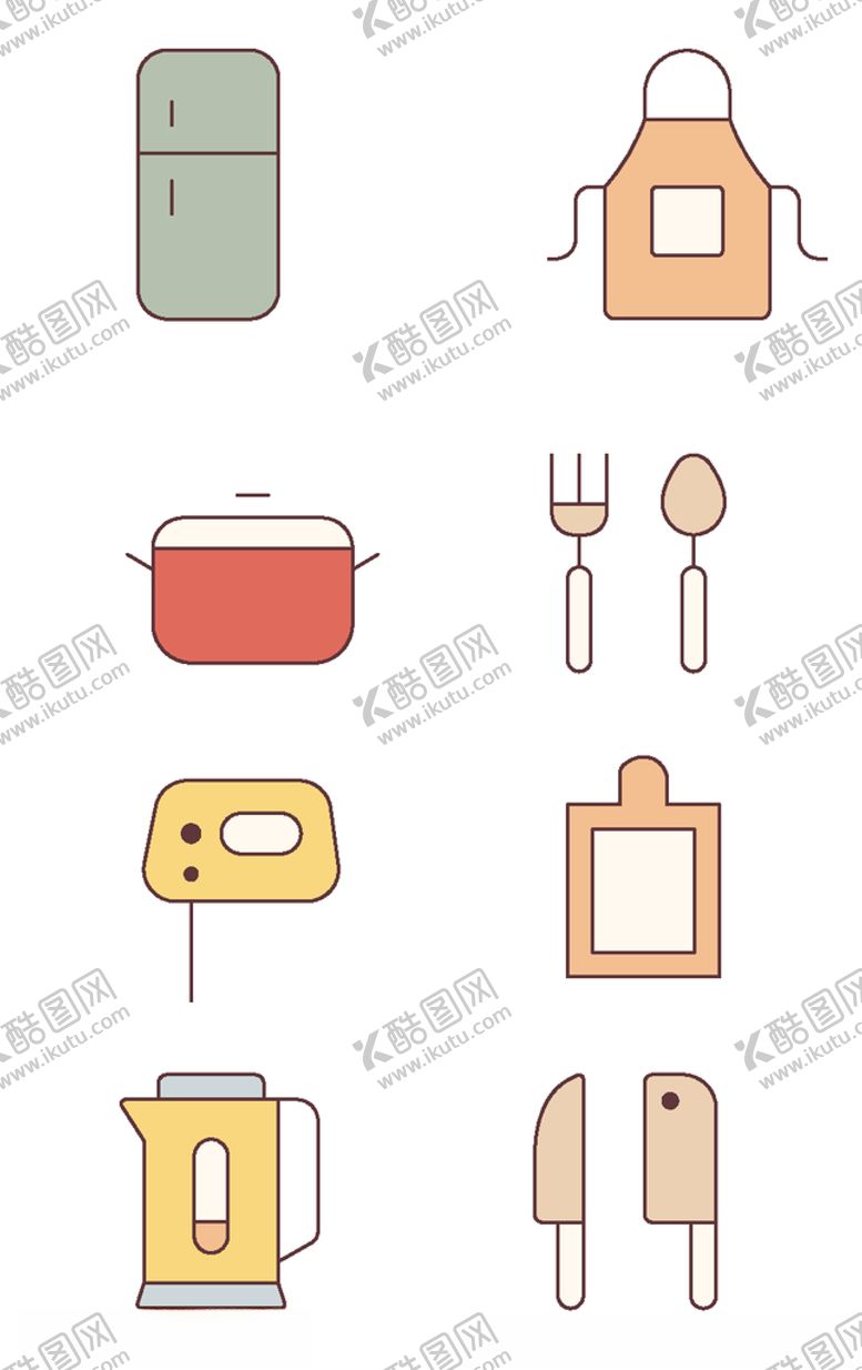 编号：96871211011203023026【酷图网】源文件下载-厨房用具