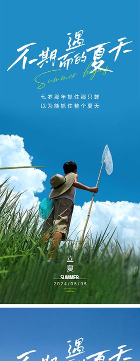 地产自然海报夏天