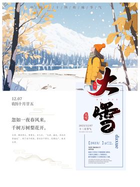 大雪海报