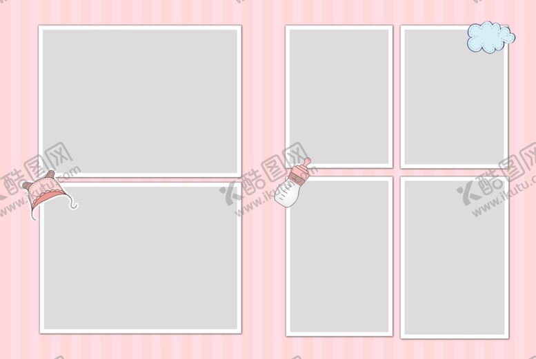 编号：69945709171504436556【酷图网】源文件下载-相册边框设计模板