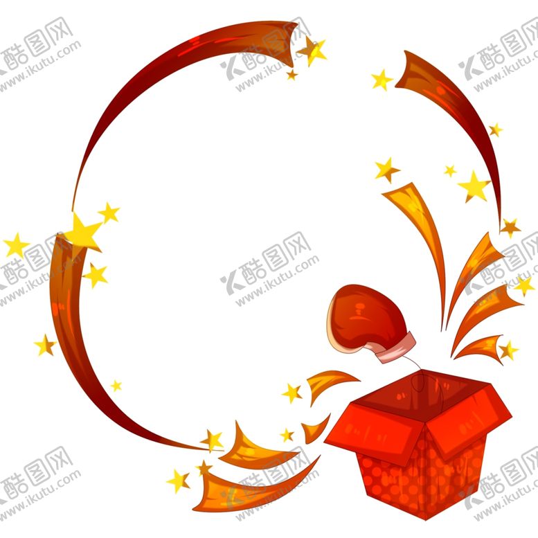 编号：27182211260814398783【酷图网】源文件下载-红色愚人节礼盒