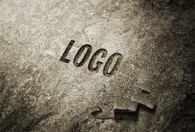 logo样机图片