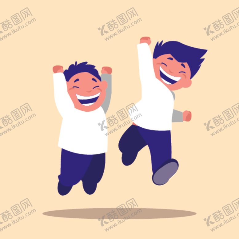 编号：84970907141305397587【酷图网】源文件下载-快乐人物孩子插画