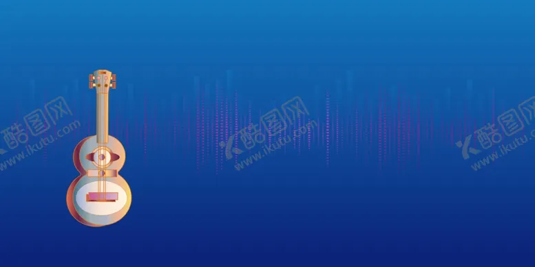 编号：06349710041245286785【酷图网】源文件下载-大提琴音乐蓝色背景元素