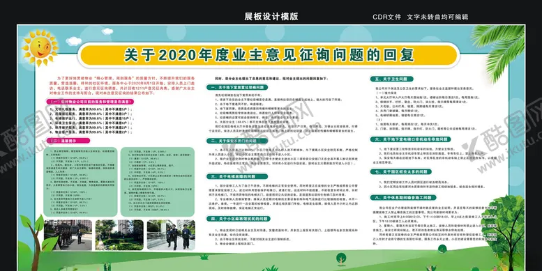 编号：59752505012228246096【酷图网】源文件下载-物业展板