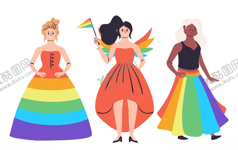 编号：32873809210416493221【酷图网】源文件下载-矢量卡通休闲人物