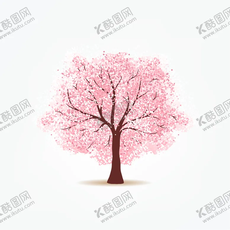 编号：85236409131722286027【酷图网】源文件下载-粉色樱花树植物唯美