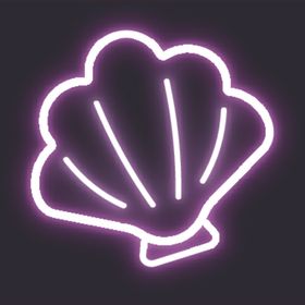 霓虹灯发光创意图案