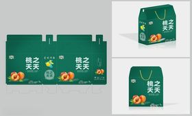 屋顶盒展开图手提箱