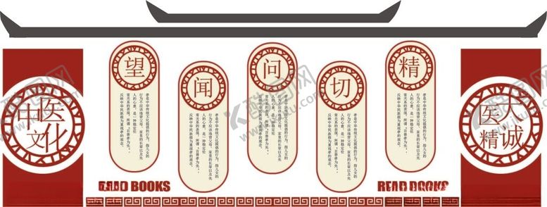 编号：43287402050529106465【酷图网】源文件下载-中医文化墙