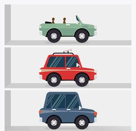 卡通汽车
