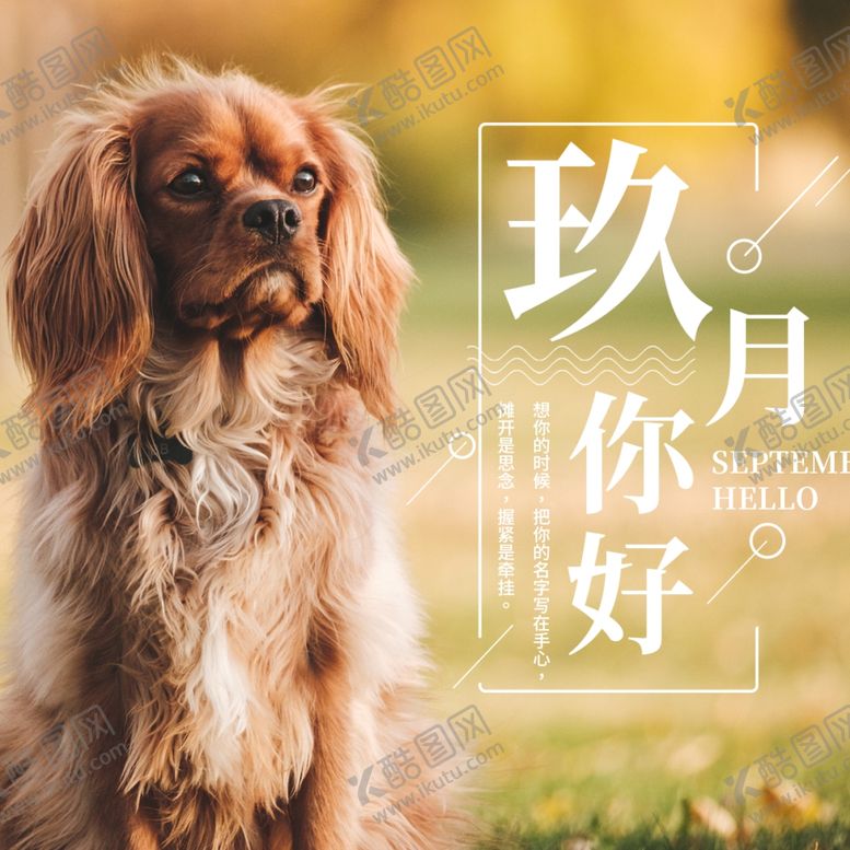 编号：86374805080135247104【酷图网】源文件下载-九月你好