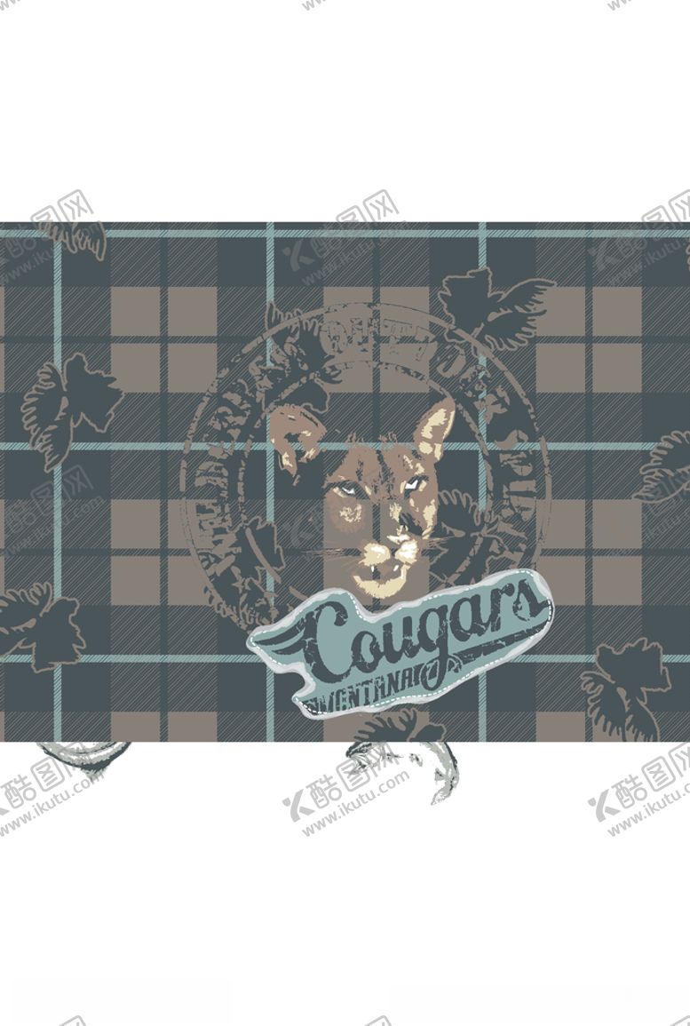 编号：77324309260800249541【酷图网】源文件下载-动物组合印花