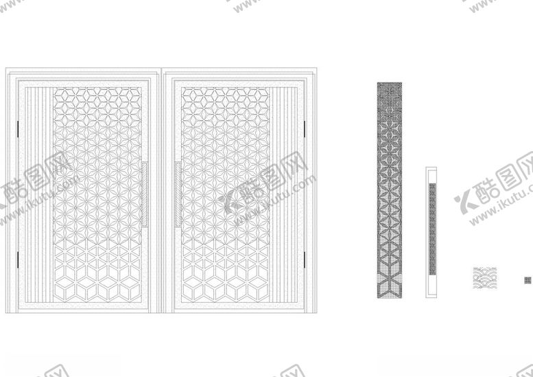 编号：73687102170630236050【酷图网】源文件下载-建筑花纹传统纹样