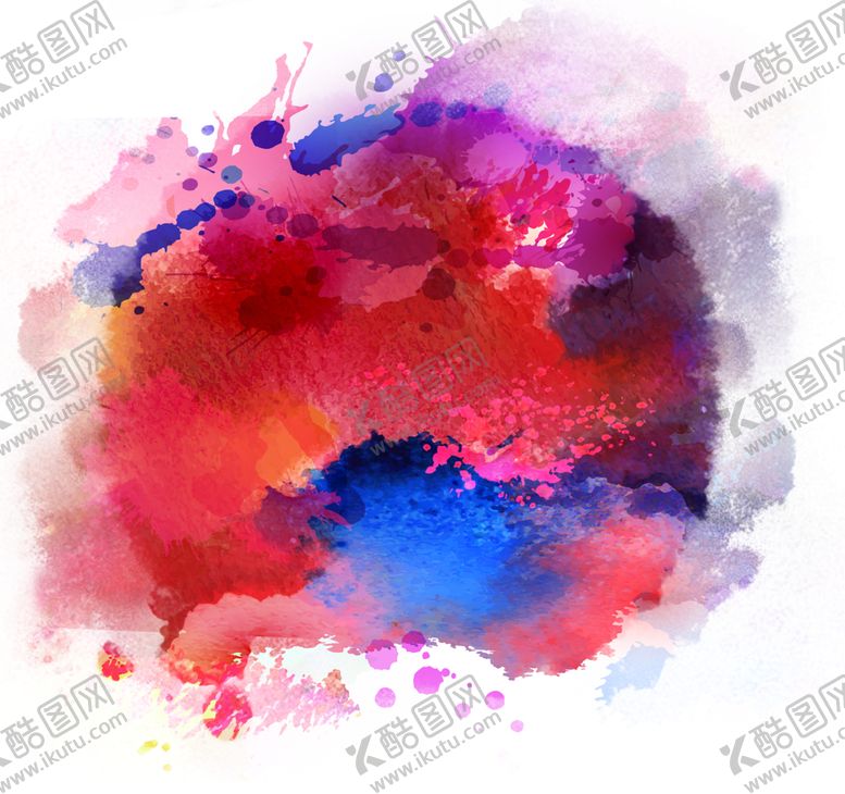 编号：69161506300359223945【酷图网】源文件下载-彩色喷墨