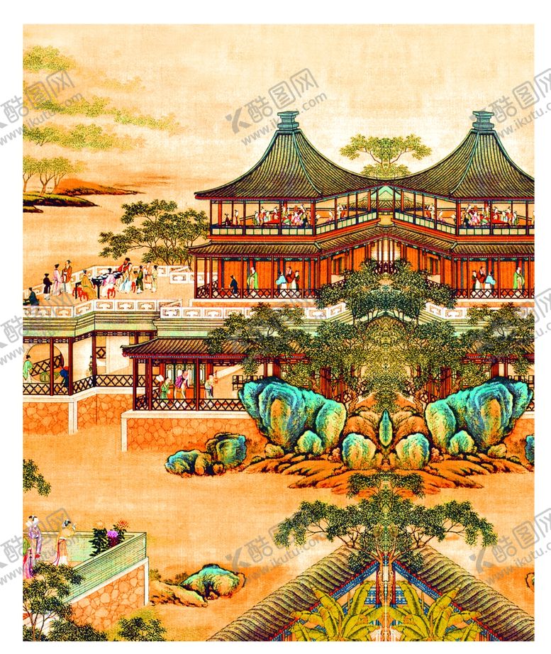 编号：13845409260048227384【酷图网】源文件下载-古代插画